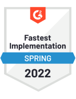 Badge for Fastest Implementation for Spring 2022