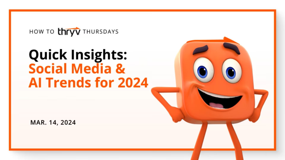 Quick Insights: Social Media & AI Trends for 2024
