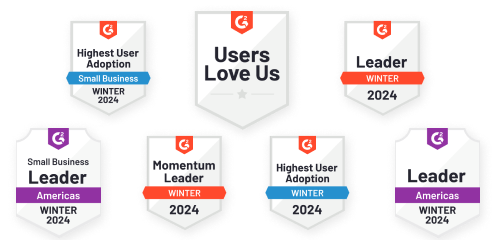 2024 G2 Award Badges