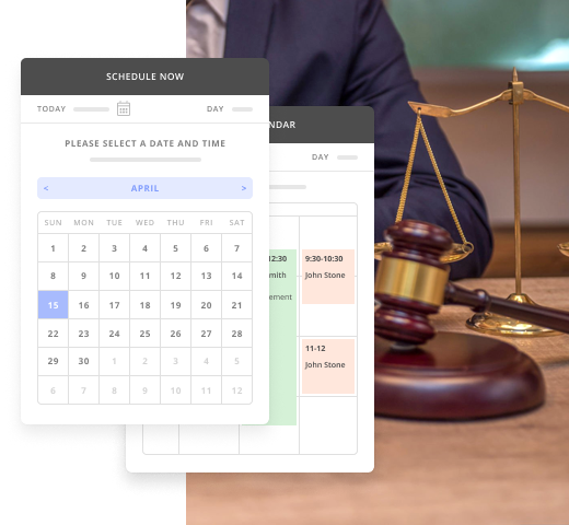 Lawyer in a Suit Looking at His Cellphone with a Screenshot of a Paid Invoice Using Thryv's Invoicing Software