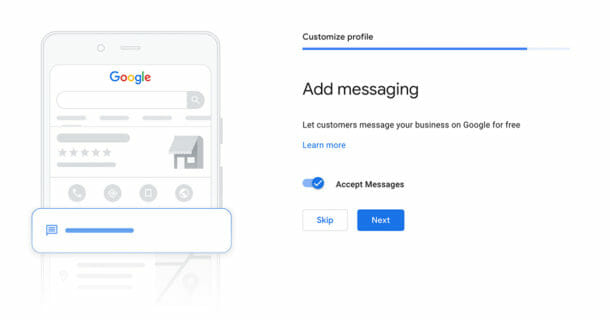 Google Business Profile Messaging