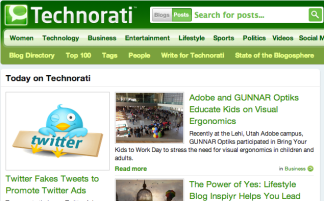 Technorati validation token