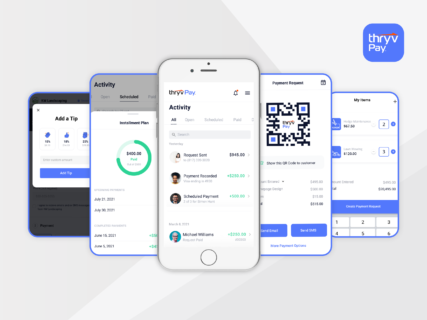 ThryvPay app, ThryvPay, payments app, business payments, scheduled payments