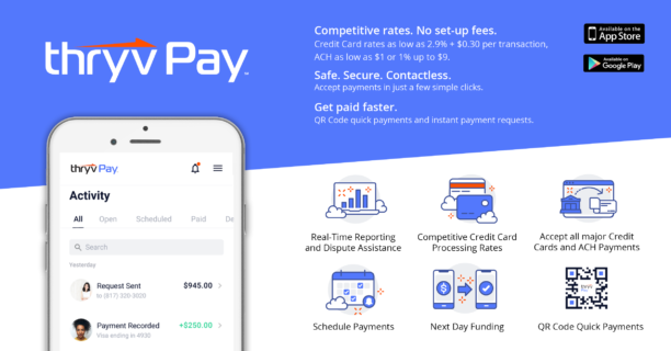 ThryvPay, ThryvPay app, payment app