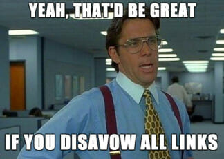 Beware of the Disavow Link Tool Experts