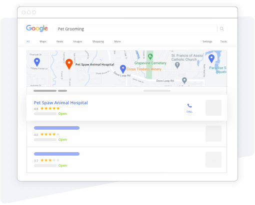 Google my Business screenshot