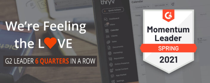 Thryv Wins 14 G2 Spring Report Awards and Named Leader for 6th Quarter
