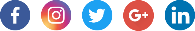 Social media icons used by pest control services companies