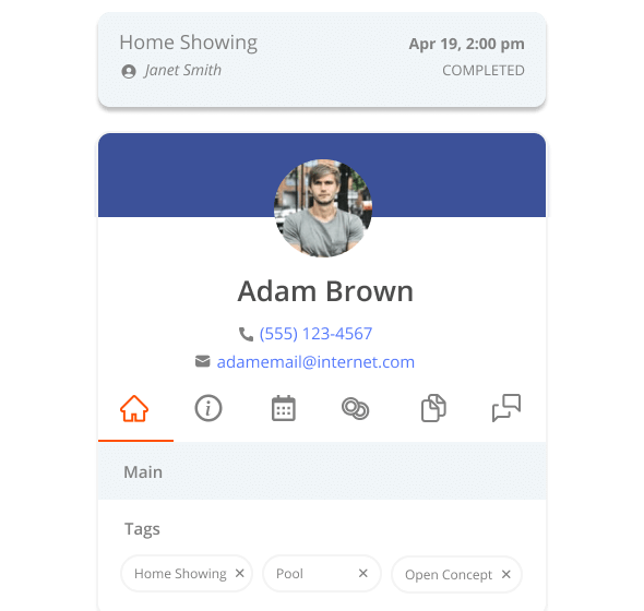 Real-estate client management