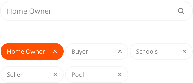 Customer tags to search clients