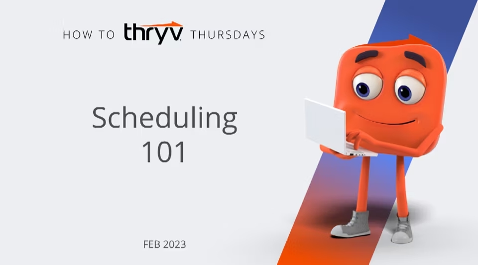 Scheduling 101